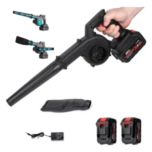 Soplador Aspiradora Portatil 48 V 2 batría